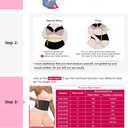 Atbuty Super Short Torso Waist Trainers Cincher Corset Tummy Shaper Slimming Latex Trimmer Girdle (Black (7'' Short Torso, 25 Steel Bones), 3XS)