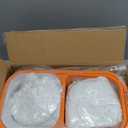 Spin Mop Bucket with Wringer System Extended Mop Handle 61Mop and Bucket for Floors Cleaning with 5 Replacement Head Refill 1 Cleaning Brush Head