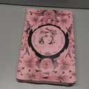 Lighted Makeup Mirror with Lights and Magnification 30X/1X, Height Adjustable 30X Magnifying Vanity Mirror with 4000mAh Battery & 3 Colors Dimming Light for Desktop Bathroom Bedroom (White)