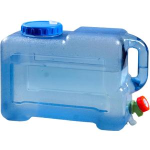 3.17 Gallon Water Container with Spigot, Portable Water Jug, No Leakage Camping Bucket with Tap, BPA Free Emergency Water Storage Tank for Camping, Vehicle, Car, Outdoor Hiking, Picnic