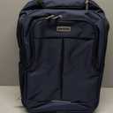 Rolling Backpack for Adults,17 Inch Waterproof Carry-on Backpack with Wheels, Wheeled Backpack Carry-on Luggage, Travel Backpack for Men Women Trolley Laptop Backpack Navy Blue Medium