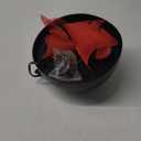 Macarrie 1 Pcs 3D LED Fake Flame Light 110v Effect Fake Campfire Lamp Torch, Artificial Flame Effect Light, Fire Pit Hanging Cauldron Decor for Halloween, Christmas, Bar Stage, Home Holiday Party