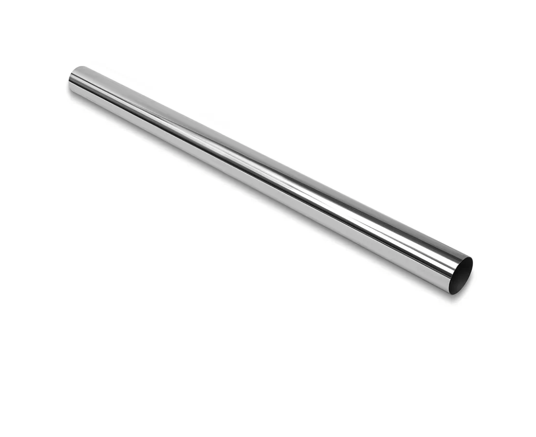 JY PERFORMANCE 2.5 Inch Universal Custom Exhaust Straight Pipe Stainless Steel T304 Tubing Piping | 47.3 Inch Long 2.5'' OD