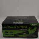 Leaf Blower Cordless, 650CFM Electric Leaf Blowers with 2 x 5.2Ah Batteries and Charger, 3 Speed Modes, 1 x Adjustable Shoulder Strap, Powerful Blowers for Lawn Care, Patio, Dust, Blowing Leaves