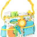 Melissa & Doug Mine to Love Travel Time Play Set for Dolls with Diaper Bag, Bottle, Sunscreen, More (17 pcs) - Baby Doll Accessories, Baby Doll Sets For Kids Ages 3+