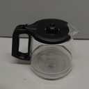 Mr. Coffee 12-Cup Replacement Carafe  Compatible with Mr. Coffee 12 Cup Machines, Glass Pot with Black Handle