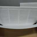 Return Air Grille for 20"Wx10"H inch Duct Opening,Air Return Vent Cover for Wall or Ceiling,AC Wall Vent Cover Grill HVAC Cold Air Intake Grille Without Filter Housing,Outer Dimension:21.75"WX11.75"H, For 20''W10''H-Duct Opening