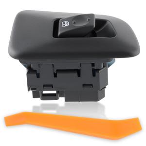 MOTOALL Window Switch Rear Passenger Side Fit for Chevrolet Silverado Avalanche Suburban Tahoe 2001-2007 for GMC Sierra Yukon 2001-2007 for Cadillac Escalade 2003-2006 Replaces 15206532