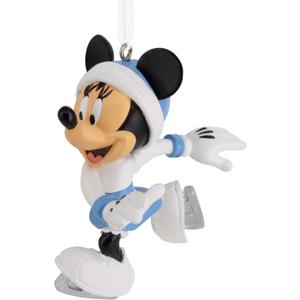 Hallmark Disney Minnie Mouse Ice Skating Christmas Ornament, Gifts for Disney Fans