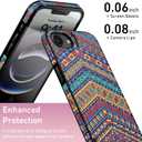 LETO for iPhone 16e Wallet Case, Flip Folio Leather Kickstand | Card Slots Holder - Fashionable Flower Designs - Shockproof Protective Phone Cover for Women and Girls
