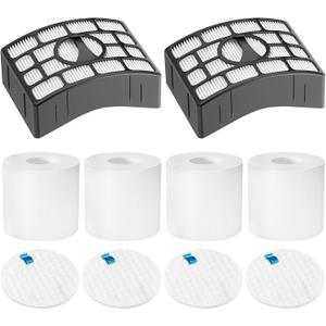 NV752, AZ1002 Filters for Shark Rotator Powered Lift-Away Vacuum NV650, NV650W, NV651, NV652, NV750W, NV751, NV752 NV831, NV835, AX950, AX951, AX952, ZU632, AZ1000W, AZ1002, AZ1002BRN, XFF650 & XHF650