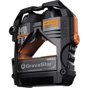 GravaStar Sirius Plus True Wireless Earbuds, Bluetooth 5.3 Active Noise Cancellation ANC Headphones, 28H Playtime, ENC Clear Call, Customization App, IPX4 for Sports/Work -Black