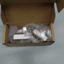 2 Pcs W11517331, W11117415, W10850027, W11458840 Gas Stainless Steel Countertop Burner Knob,Compatible with Whirlpool WEC310S0LS1, WEE515S0LZ1, WEC310S0LS2, WEE515S0LS1 Electric Range Knob,Silver