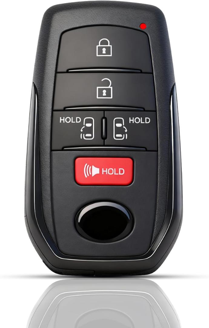 Smart Key Fob for Toyota Sienna 2021-2025, YIKEBALOG Keyless Entry Proximity Remote Control Key Fob Compatible with Toyota Sienna 2021-2025 HYQ14FBX 8990H-08020 231451-3041