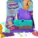 Kinetic Sand, Mermaid Crystal Playset, Over 1lb of Play Sand, Gold Shimmer Sand, Storage and Tools, Sensory Toys for Kids Ages 3 and up