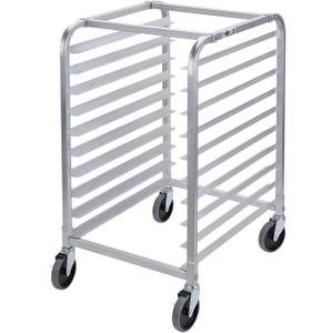 Profeeshaw Bun Pan Bakery Rack 10 Tier with Wheels, Aluminum Racking Trolley Storage for Half or Full Sheets