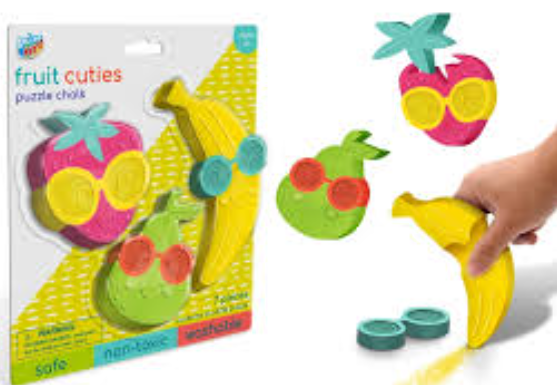 Puzzle Chalk Fruit 3 Pact