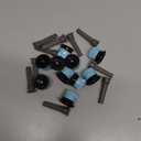 10 Pcs Variable Arc Nozzle, 6 Van Sprinkler Heads Replacement Compatible with Pop Up Sprinkler Adjustable 0 - 360 Pattern Spray Head Nozzle for Garden Lawn Yard Irrigation