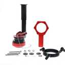 Fluidmaster K-507A-008 Universal 2-Inch Adjustable Toilet Flush Valve Repair Kit with Toilet Tool Multicolor (No Size)