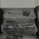 HinsGEAR 1 Mode Flashlights 4 Pack, Bright Zoomable LED Tactical Flashlight High Lumens, Water Resistant Portable Pocket Flash Light for Emergency, Camping Essentials, Gift - SL2000 (Black)