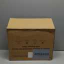 Outdoor Heated Cat House in Winter,Extremely Insulated & Weatherproof,Elevated Feral Cat Shelter with Waterproof Eaves & Escape Door for Outside Stray Barn Cat (Dark Grey,S.) (16.7"L x 12.6"W x 17.7"H)