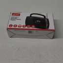 GPX R633B Portable Shortwave AM/ FM Clock Radio (Black)