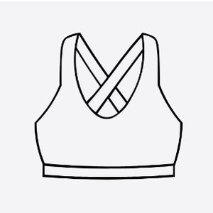 RUNNING GIRL Sports Bras for Women High Impact, Molded Cup Compression Running Tops with Removable Pads, L