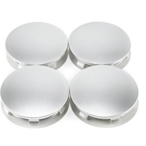 RTrhinoTuning 4 PCS 83mm Wheel Center Caps Compatible with Tahoe Suburban Yukon Escalade Rim, OD:3.27" (83 mm) ID: 3" (76.4 mm) Silver Hub Caps