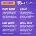 Blue Dog Bakery More Crunch Assorted Flavors, Dog Biscuits, Healthy Treats, All Natural, Bacon, Chicken, Cheese, Peanut Butter, 5 lb (Pack of 1)
