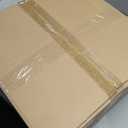 IMMER LIEBEN Rolling Stool and 4 Wheels with Brakes Rolling Chair for Home Office Garage Shop Roller Seat Water-Proof High Density Cushion and Steel White