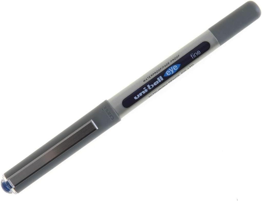 Uni-Ball UB-157 Eye Rollerball Pen Fine Blue (12 Pack) 162453000