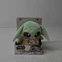 Mattel Star Wars Jumping Grogu Plush Toy with Jump Action & Sounds, Soft Doll Inspired by Star Wars Mandalorian Book of Boba Fett
