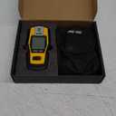 PREXISO 2-in-1 Stud Finder with Laser Level, Rechargeable Multi Surface Cross Line Laser & Wall Stud Scanners Tool for Hanging Frames & Picture, Wood Ac Wire Metal Studs Joist Pipe Detection