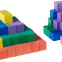 hand2mind Wood Blocks, Counting Cubes for Kids Math, 1 Inch Blocks for Preschool Crafts, Early Math Manipulatives for Preschool, Classroom Supplies for Teachers Elementary (Pack of 100)