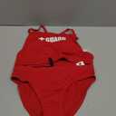 BLARIX Womens Guard Swimsuit 2 Piece (Medium, Red)
