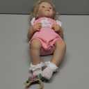 RXDOLL Realistic Reborn Baby Dolls Silicone Full Body Girl 18 Inch Lifelike Baby Dolls That Look Real Life Newborn Infant Baby Doll Anatomically Correct Toy Xmas Gifts (Pink-bettie Girl)