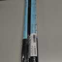 2 x Blackout Window Film, Window Privacy Film Frosted Faux 3D Floral Decorative Static Cling Heat Blocking Window Tint, Black, 17.5" x 78.7"