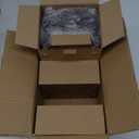 Privacy Door Lever Heavy Duty, 4 Pack Matte Black Left/Right Door Handles Reversible Wave Style Keyless Handing Lever, Bathroom and Rooms Privacy Door Lock (Round Base Black)