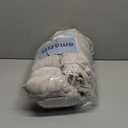 Beige Sheer Pinch Pleated Curtains 105 Inches Long 2 Panels, Back Tab Pleated Drapes Hooks Thick Linen Textured Boho Farmhouse Curtain for Dining Bedroom 70 Inch Wide Each Panel