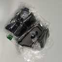 JOIKIT 8 Pack 4 Inch Black Stainless Steel Door Locks Hasp Latch, Padlock Hasp for Door Gate