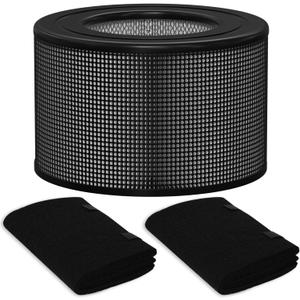 10500 True HEPA Filter Replacement Kit Compatible with Honey-well 10500 (EV-10) 17000 17000-S 17005 Air Cleaner Purifiers, Part Number 20500 (1 HEPA + 2 Carbon Pre-Filter)