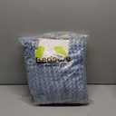Bedsure Cooling Cotton Waffle King Size Blanket - Lightweight Breathable Summer Blanket of Rayon Derived from Bamboo for Hot Sleepers, Luxury Throws for Bed, Couch and Sofa, Fog Blue, 104x90 Inches