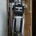 TONDA Floor Jack, Hydraulic Portable Car Lift Jack, 2 Ton (3,800 lb) Capacity, Silver