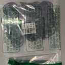 42 Pack Curtain Rings with Clips 1.26" Interior Diameter,Metal Drapery Ring with Clips Compatible with up to 1 inch Drapery Rod,Strong Vintage Decorative Rustproof Drapery Ring with Hooks(Black)