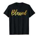 Blessed Gold T-Shirt, 5XL