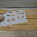 Wire Shelf Covers,30" W x 12" D,4pcs,Natural