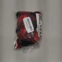 Malier Winter Coat for Dogs - Classic Plaid Fleece Cold Weather Jacket With Pocket, Windproof Warm Vest Clothes for Small Medium Large Dogs (Red, Medium)