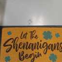 Extra Large Door Mat, Irish Day Floor Mats Holiday Mats Welcome Door Mats Polyester Door Mats Extra Soft Blanket