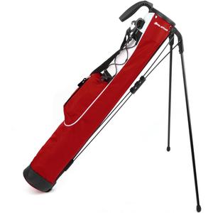 Orlimar Pitch n Putt Golf Lightweight Stand Carry Bag (Brick Red)