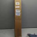 LazBlinds No Drill Bamboo Roman Shades, 28" W x 64" H, Malay Oak